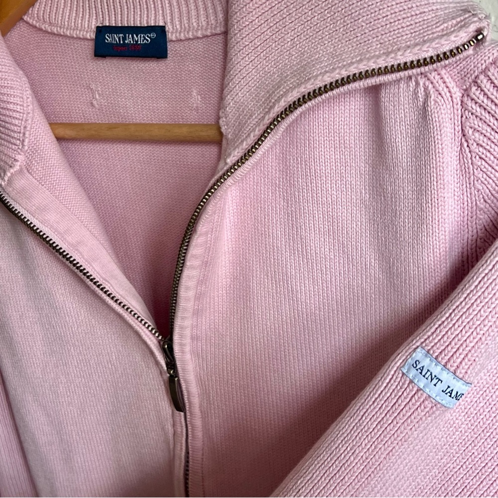 Saint James - Barcelona Zippered Cardigan